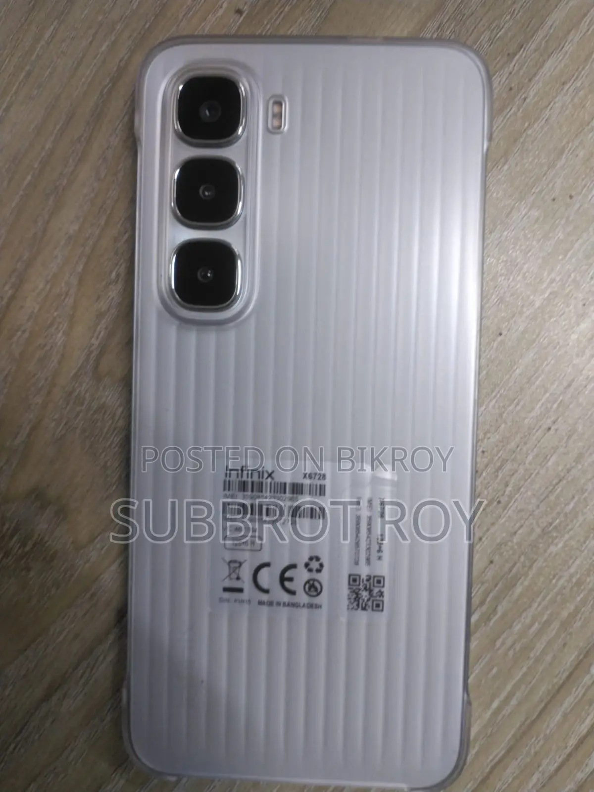 New Infinix Hot 60i 128 GB Silver