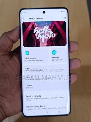 Motorola Edge 60 Fusion 256 GB Rose Gold