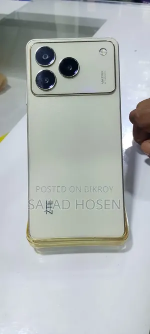 নতুন জেডটিই ব্লেড এ৭৬ ৫জি ১২৮ জিবি গোল্ড