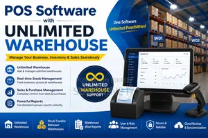Pos Software With Unlimited Warehouse