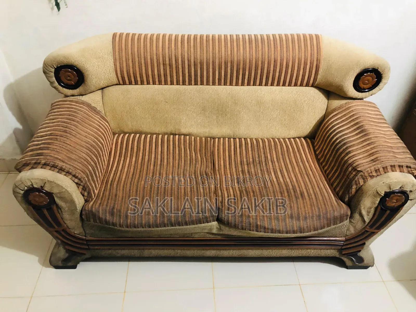 Hatil Godi Sofa 2+2+1 ( With Cover + Pillow)