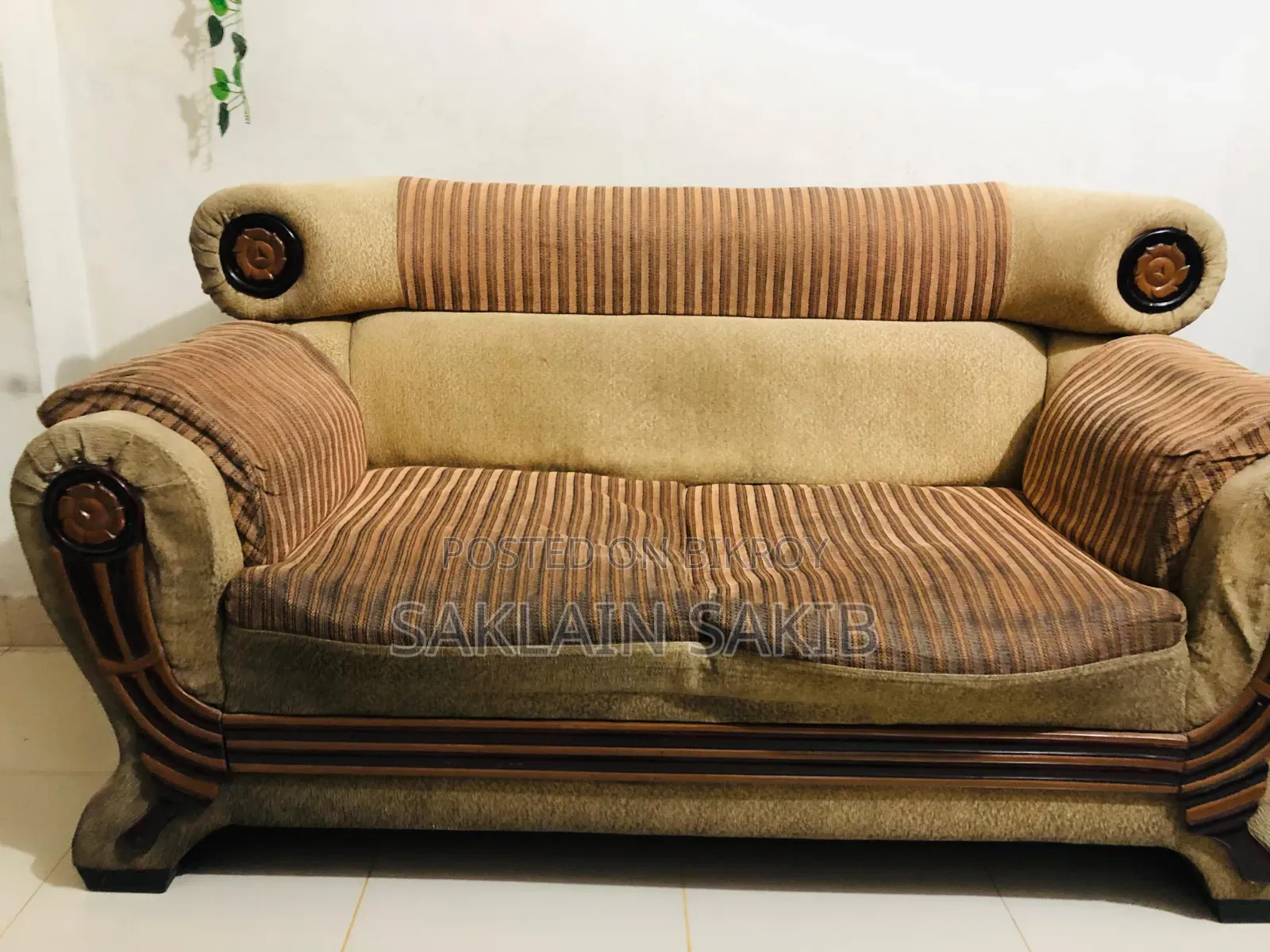 Hatil Godi Sofa 2+2+1 ( With Cover + Pillow)