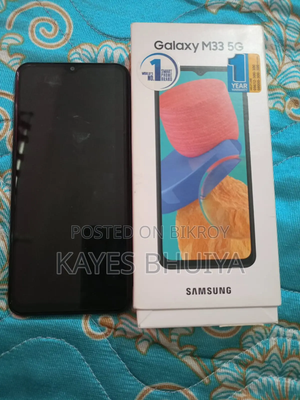 Samsung Galaxy M33 5G 128 GB Blue