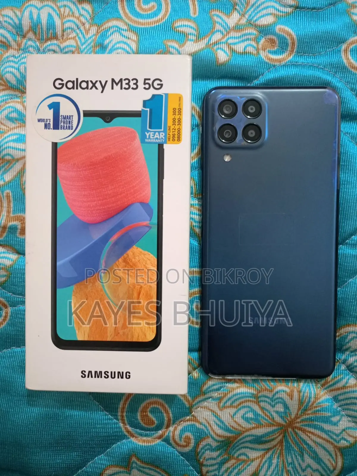 Samsung Galaxy M33 5G 128 GB Blue