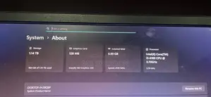 Desktop Computer Asus 8GB Intel Core I3 SSD 1TB