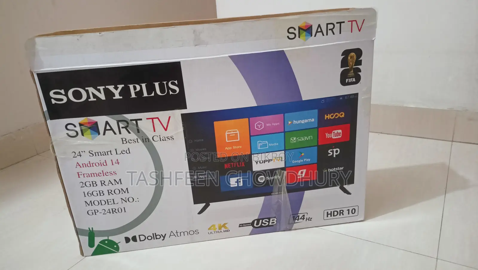 Brand New 24-inch Sony Plus TV
