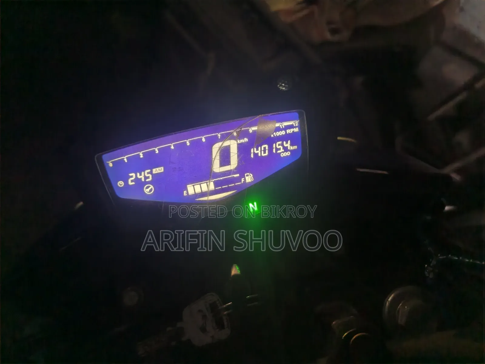 TVS Apache 160 4V 2019 Blue