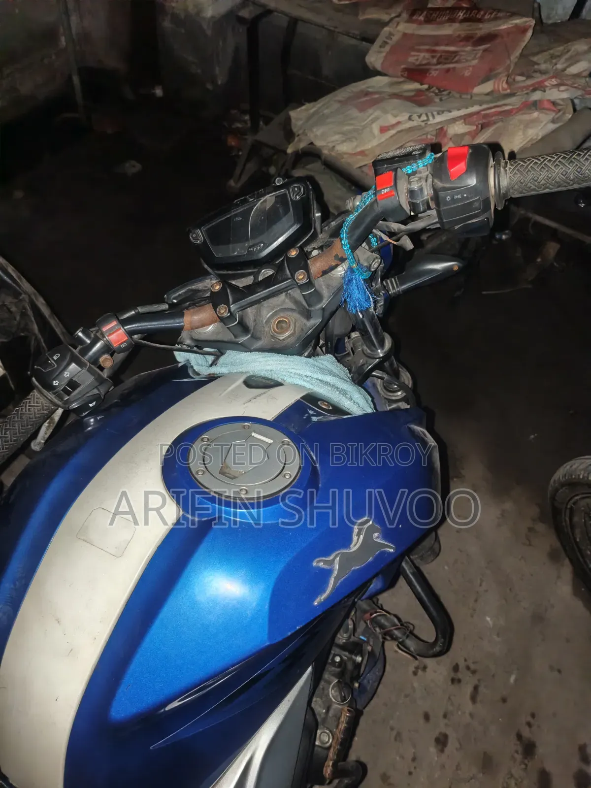 TVS Apache 160 4V 2019 Blue