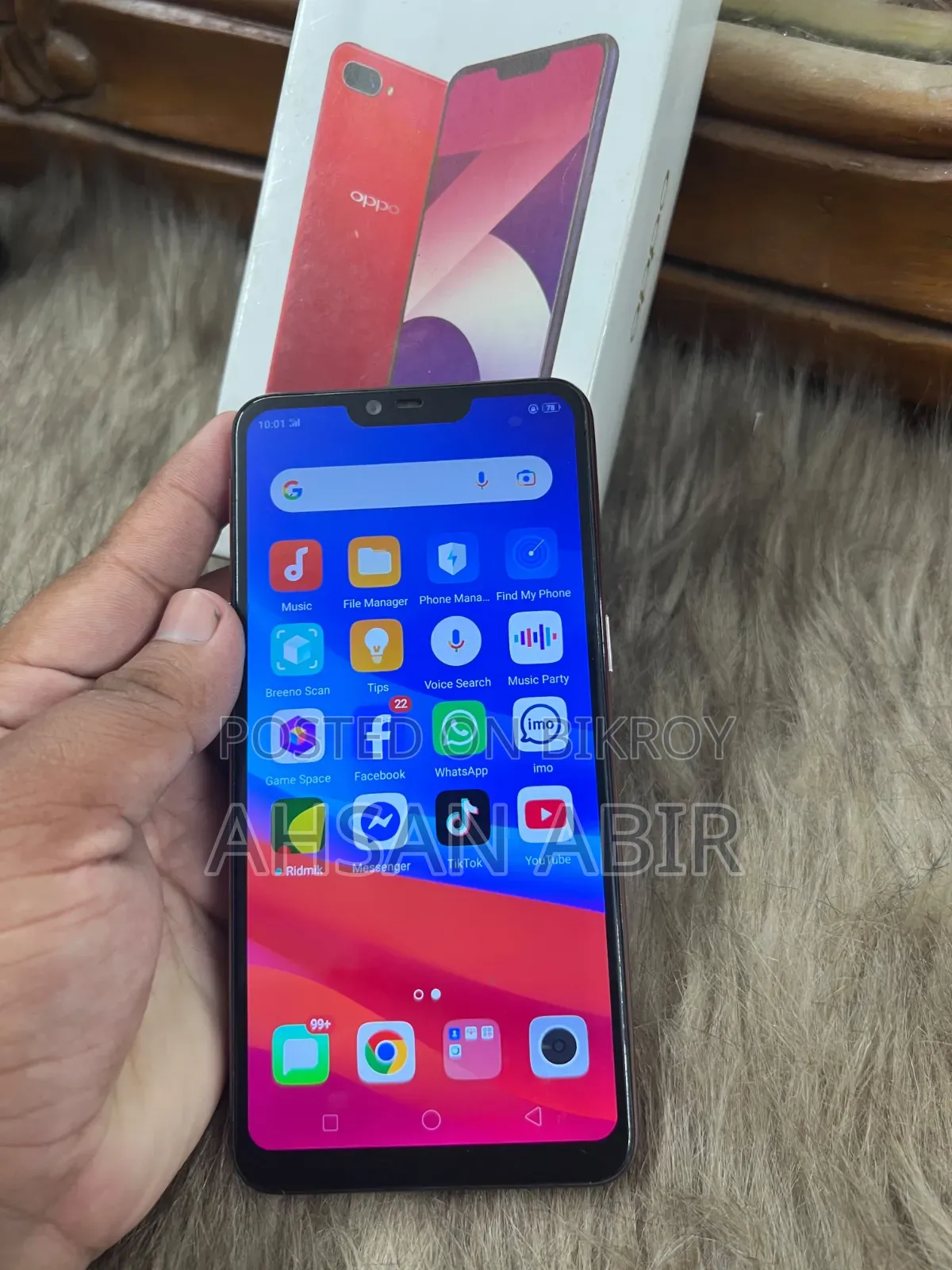 Oppo A3s 16 GB White