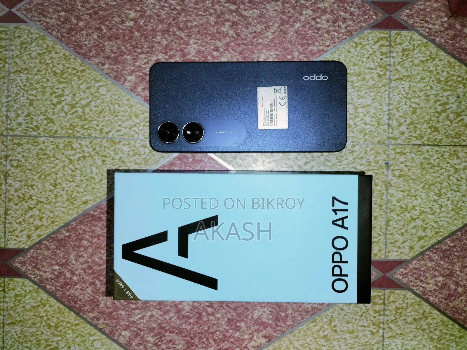 Oppo A17 64 GB Blue