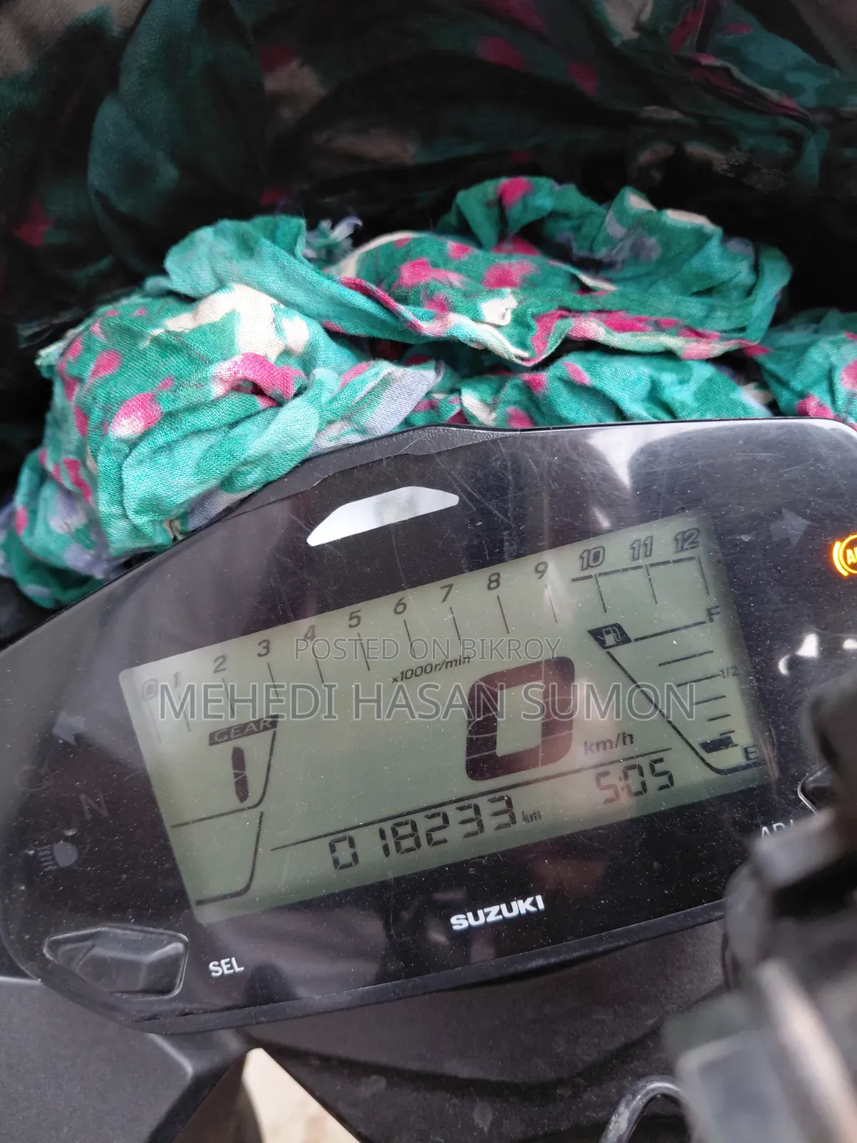 Suzuki Gixxer SF FI 2023 Black