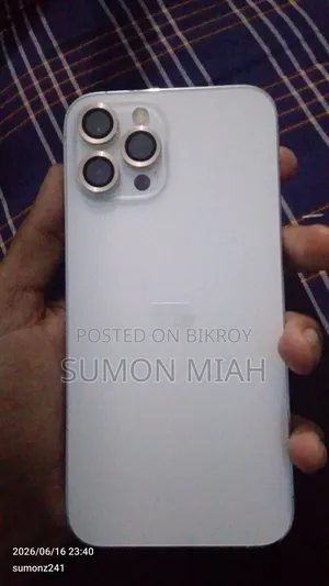 অ্যাপল আইফোন ১২ প্রো ম্যাক্স ১২৮ জিবি হোয়াইট