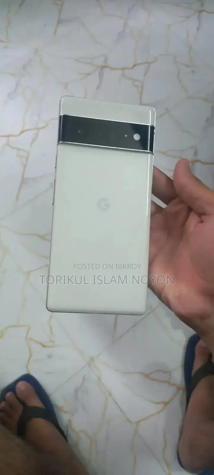 গুগল পিক্সেল ৬ প্রো ১২৮ জিবি সাদা