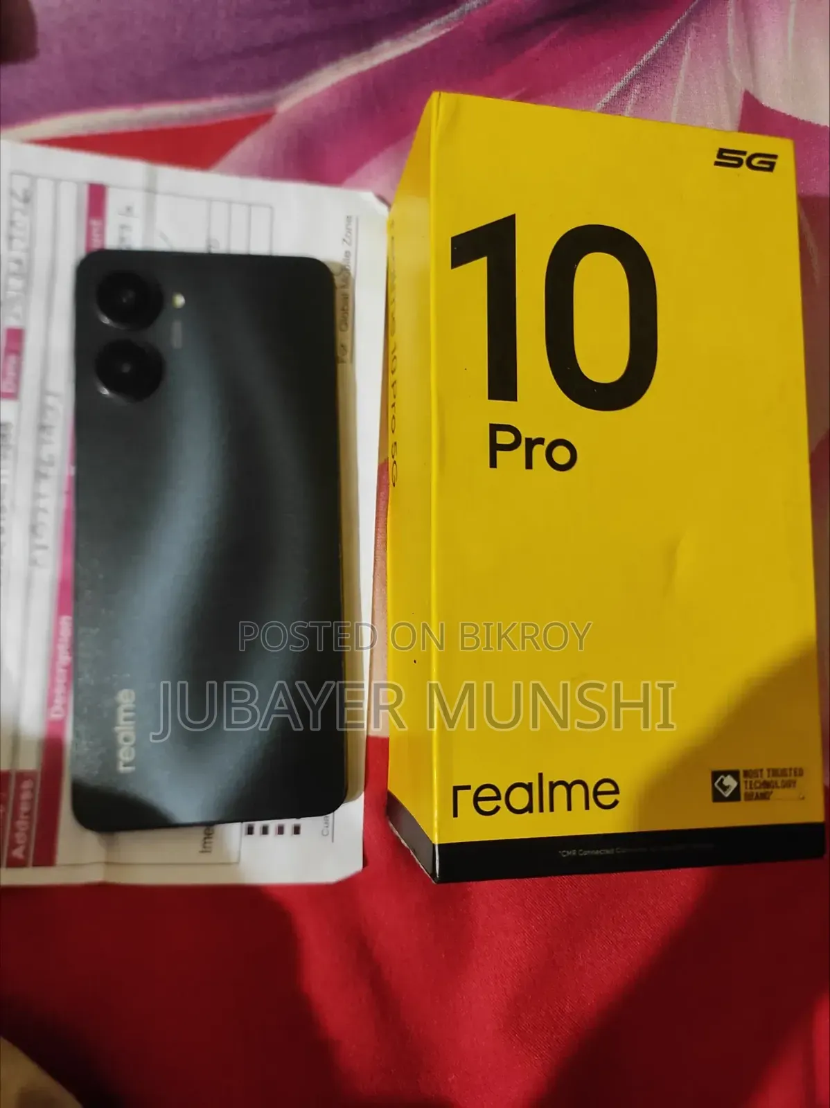 Realme 10 Pro 128 GB Black