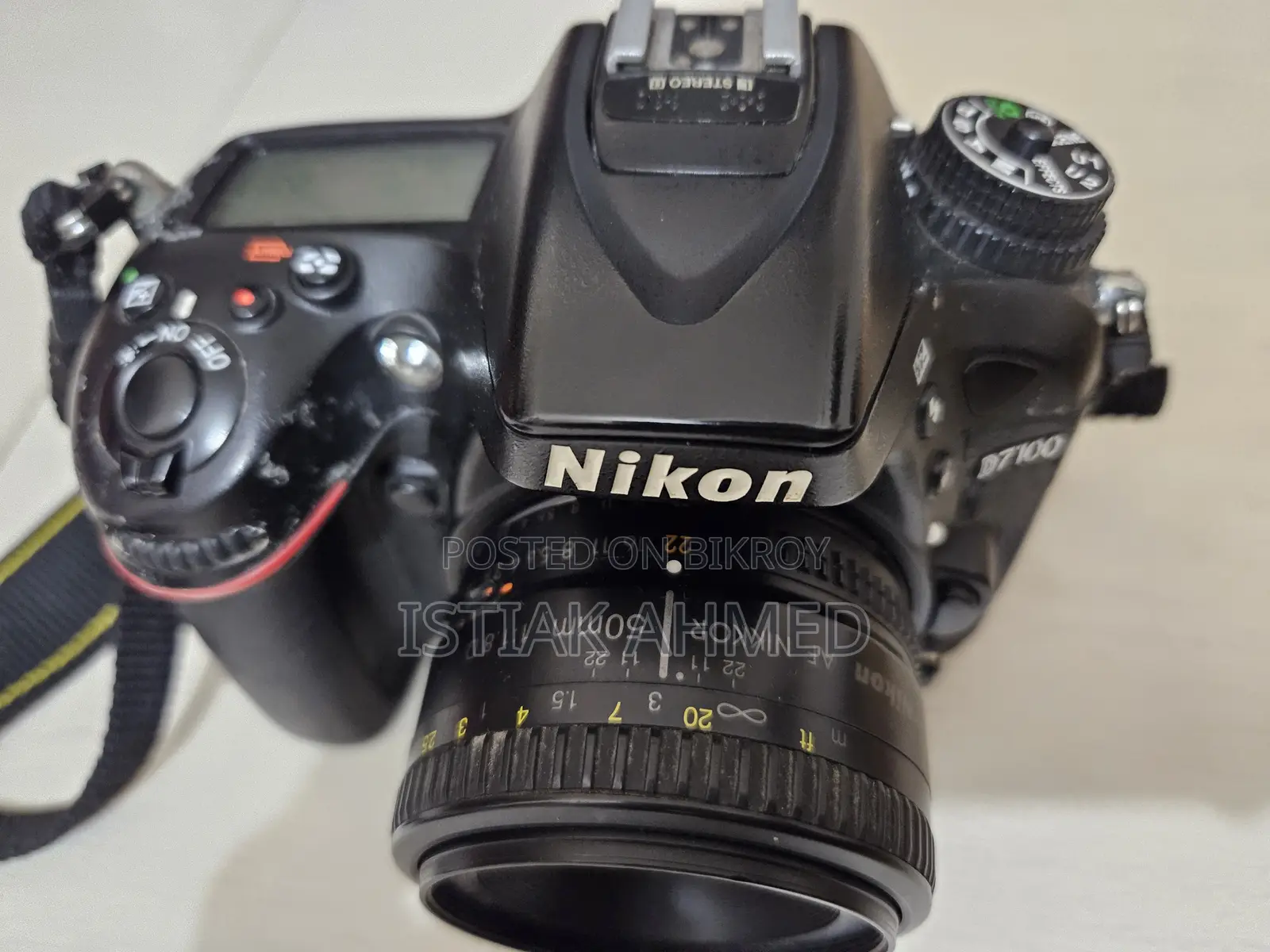 Nikon D7100 DSLR Camera With 50mm F1.8 Prime Lens