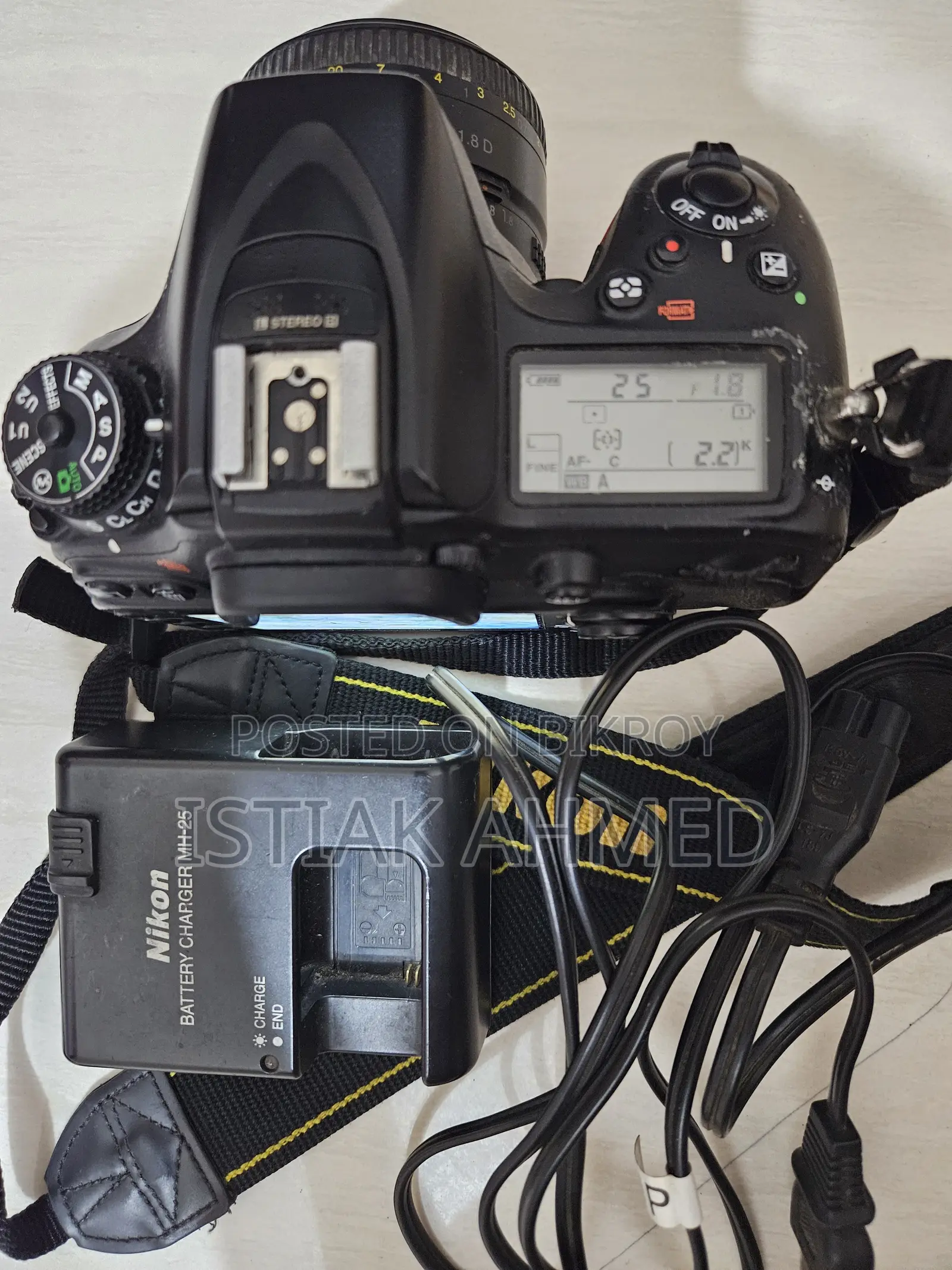 Nikon D7100 DSLR Camera With 50mm F1.8 Prime Lens