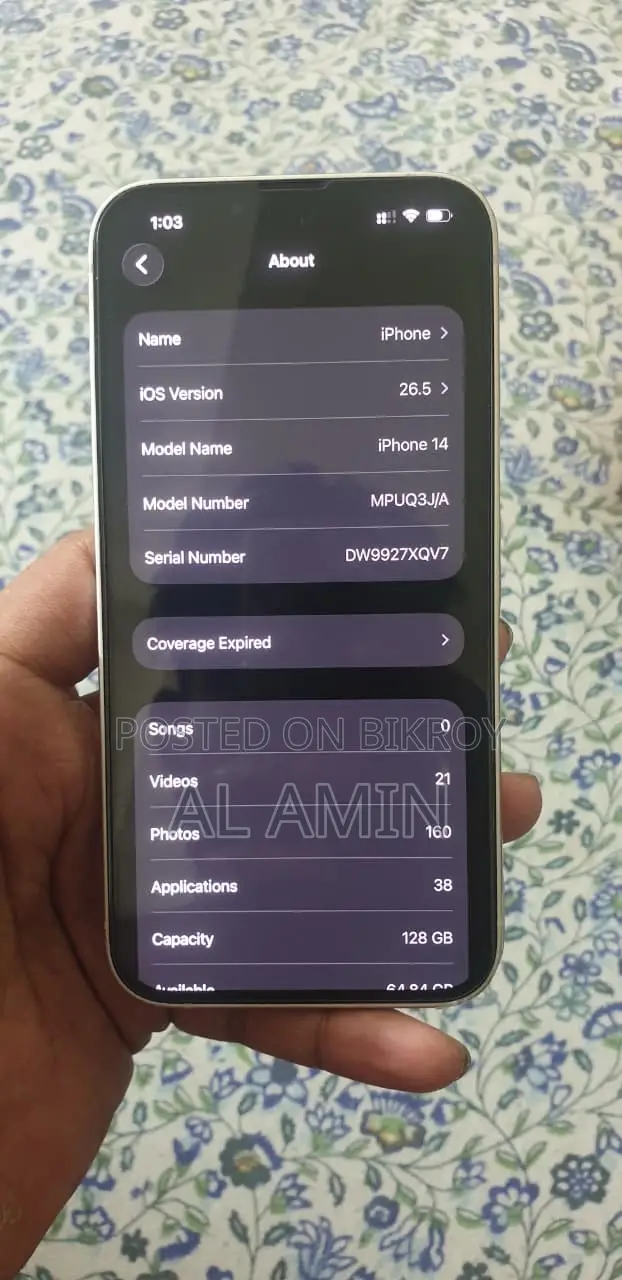 Apple iPhone 14 128 GB White