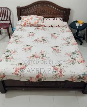 সলিড উডেন বেড