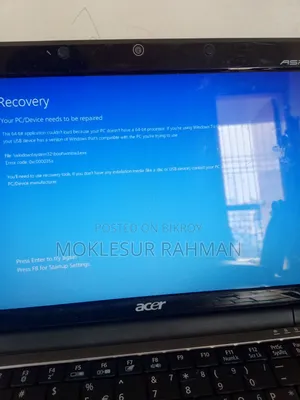Laptop Acer Aspire 1 2GB Intel Core I3 eMMC 140GB