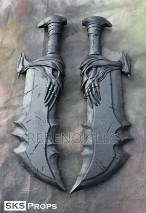 God of War Blades of Chaos Resin