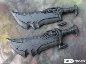 God of War Blades of Chaos Resin