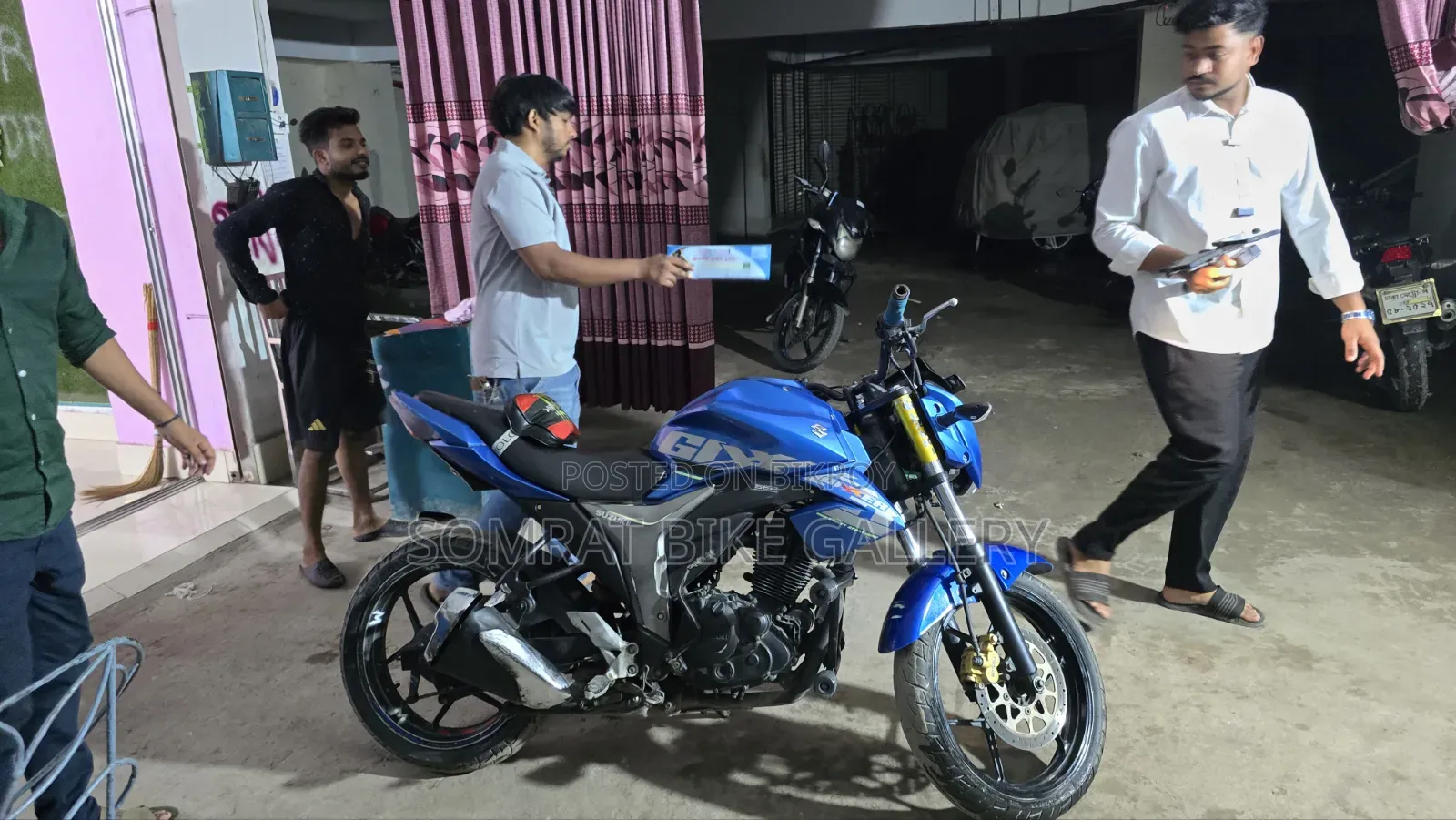 Suzuki Gixxer Monotone 2017 Blue