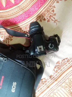 Canon 4000d With 50 Mm Prime Lens 2.8 Apature