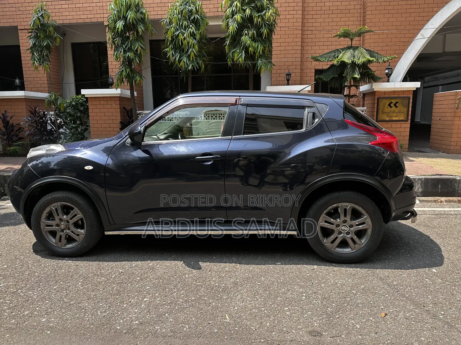 নিসান জুক এসএল অটোমেটিক ২০১২ নীল