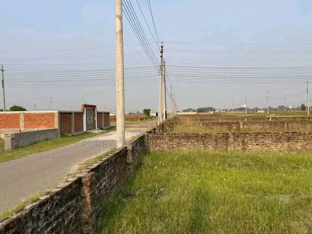 বসুন্ধরা P-Extension এ নর্থ ফেস ৪ কাটা প্রিমিয়াম প্লট বিক্রয়