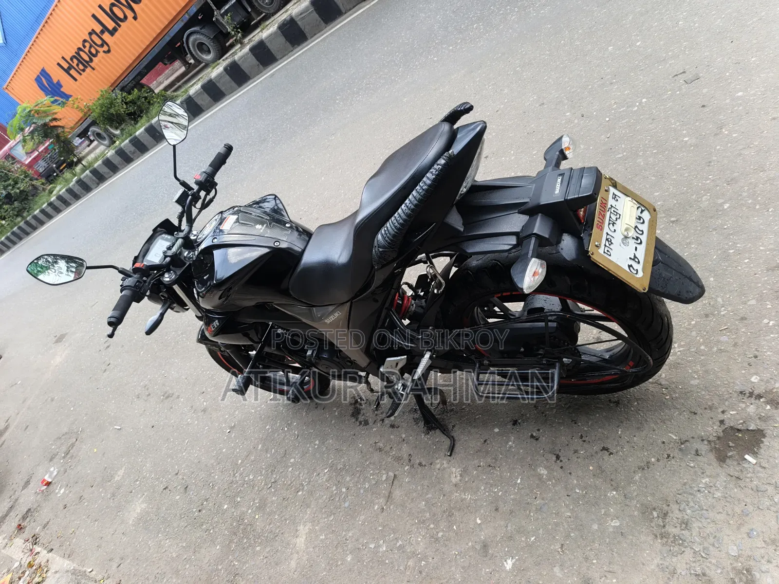 Suzuki Gixxer Monotone 2022 Black