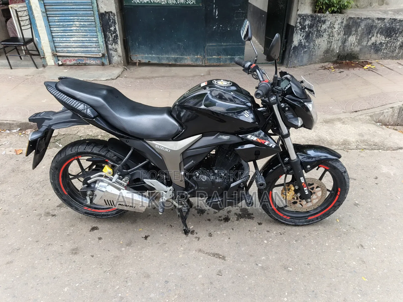 Suzuki Gixxer Monotone 2022 Black