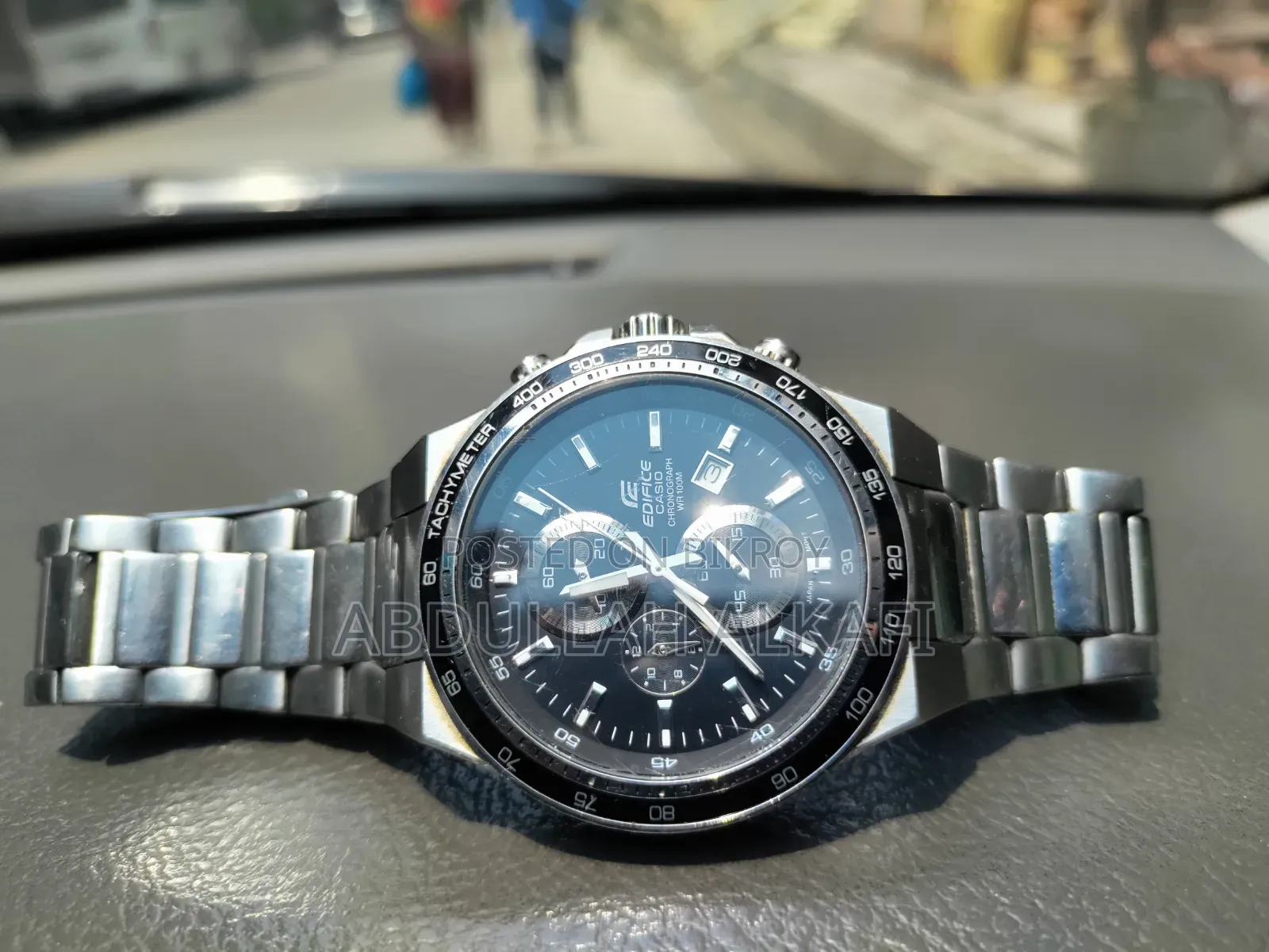 Casio Edifice 43mm Men's Watch Ef-546d-1a1vef Chronograph. All Okay