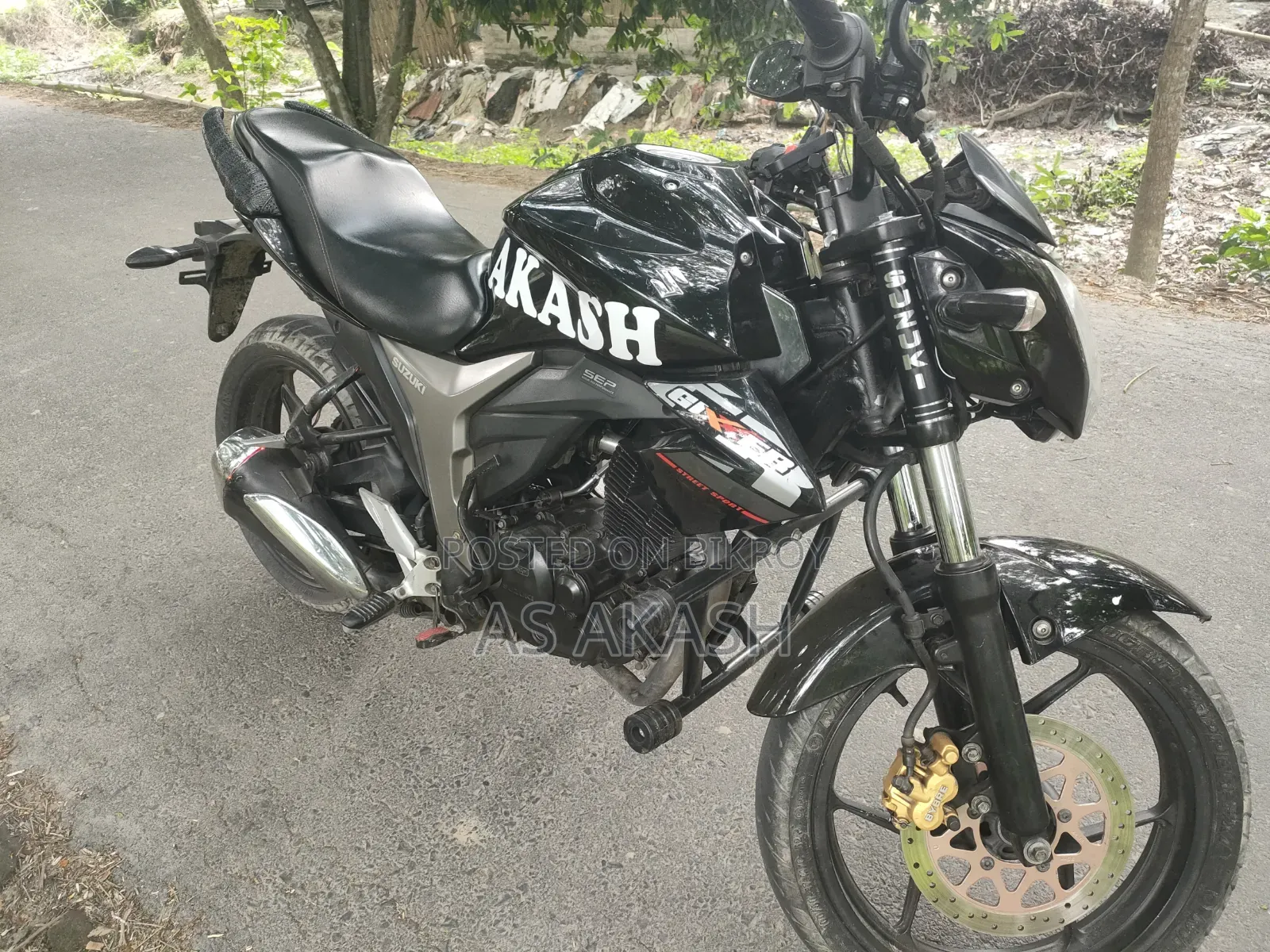 Suzuki Gixxer Monotone 2021 Black