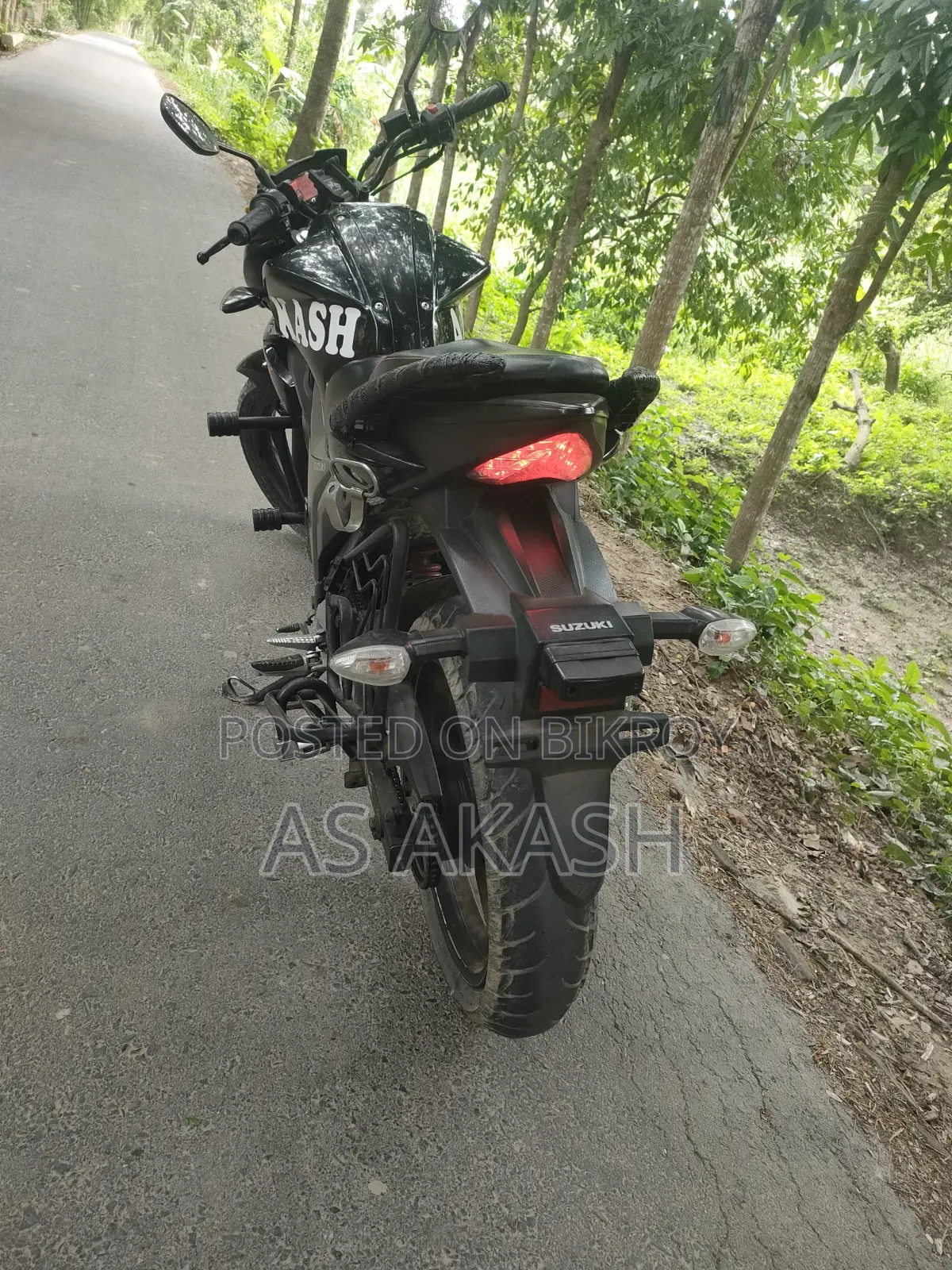Suzuki Gixxer Monotone 2021 Black