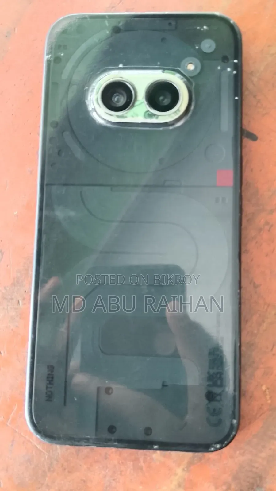 নাথিং ফোন ২এ ১২৮ জিবি ব্ল্যাক