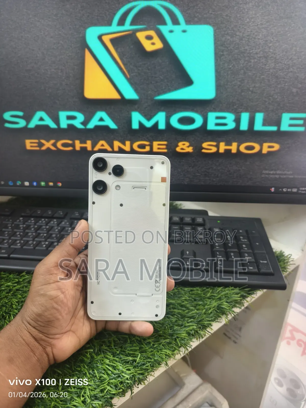 Nothing Phone 3a Lite 256 GB Silver