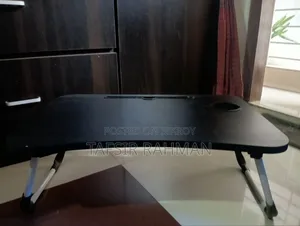 Lightly Used Foldable Laptop Desk With Table Slot