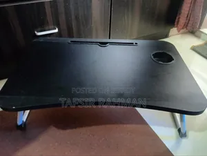 Lightly Used Foldable Laptop Desk With Table Slot