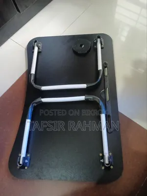 Lightly Used Foldable Laptop Desk With Table Slot