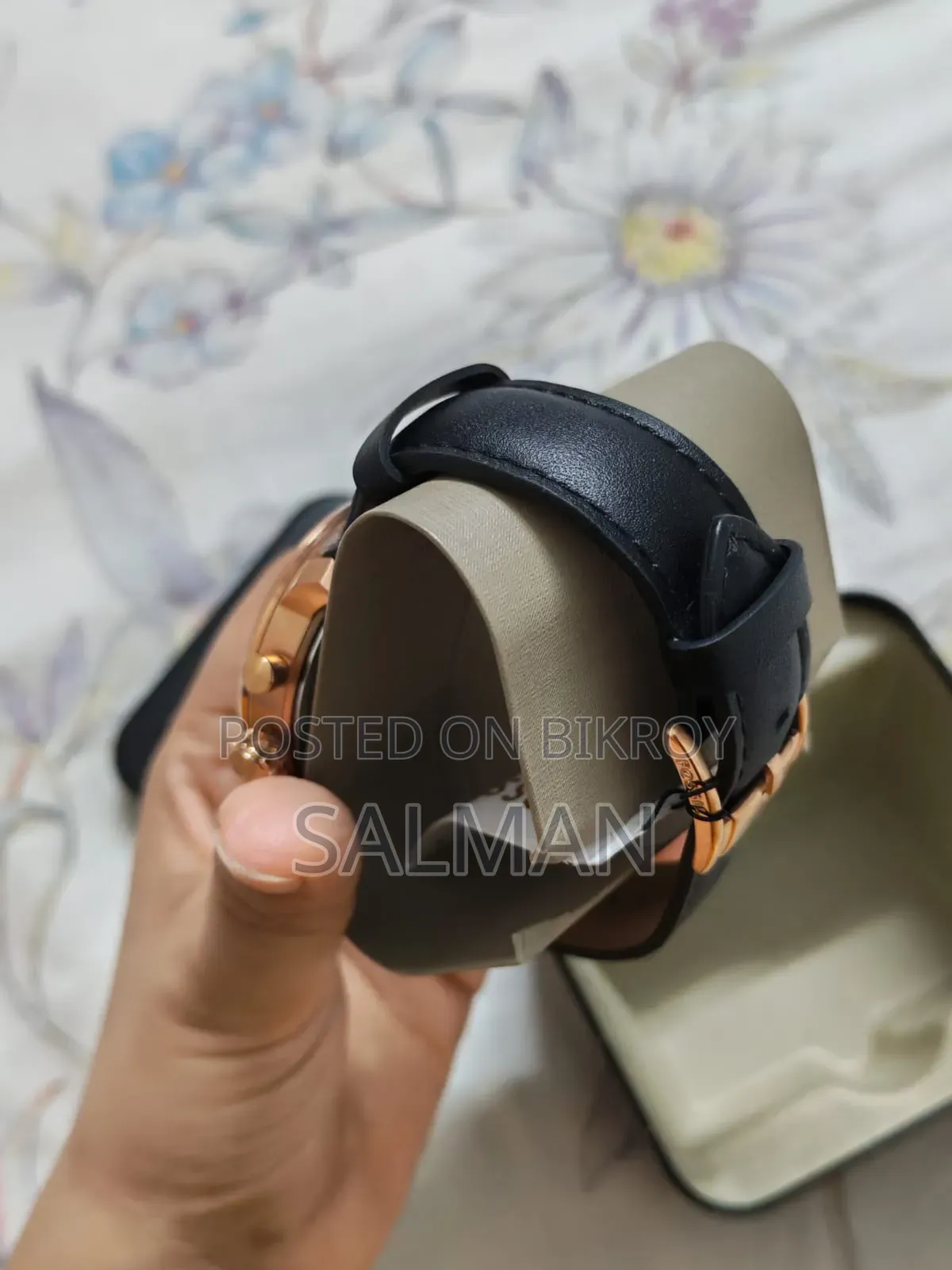 Fossil Leather Hand Watch