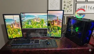 New Desktop Computer 8GB Intel Core I5 SSD 256GB