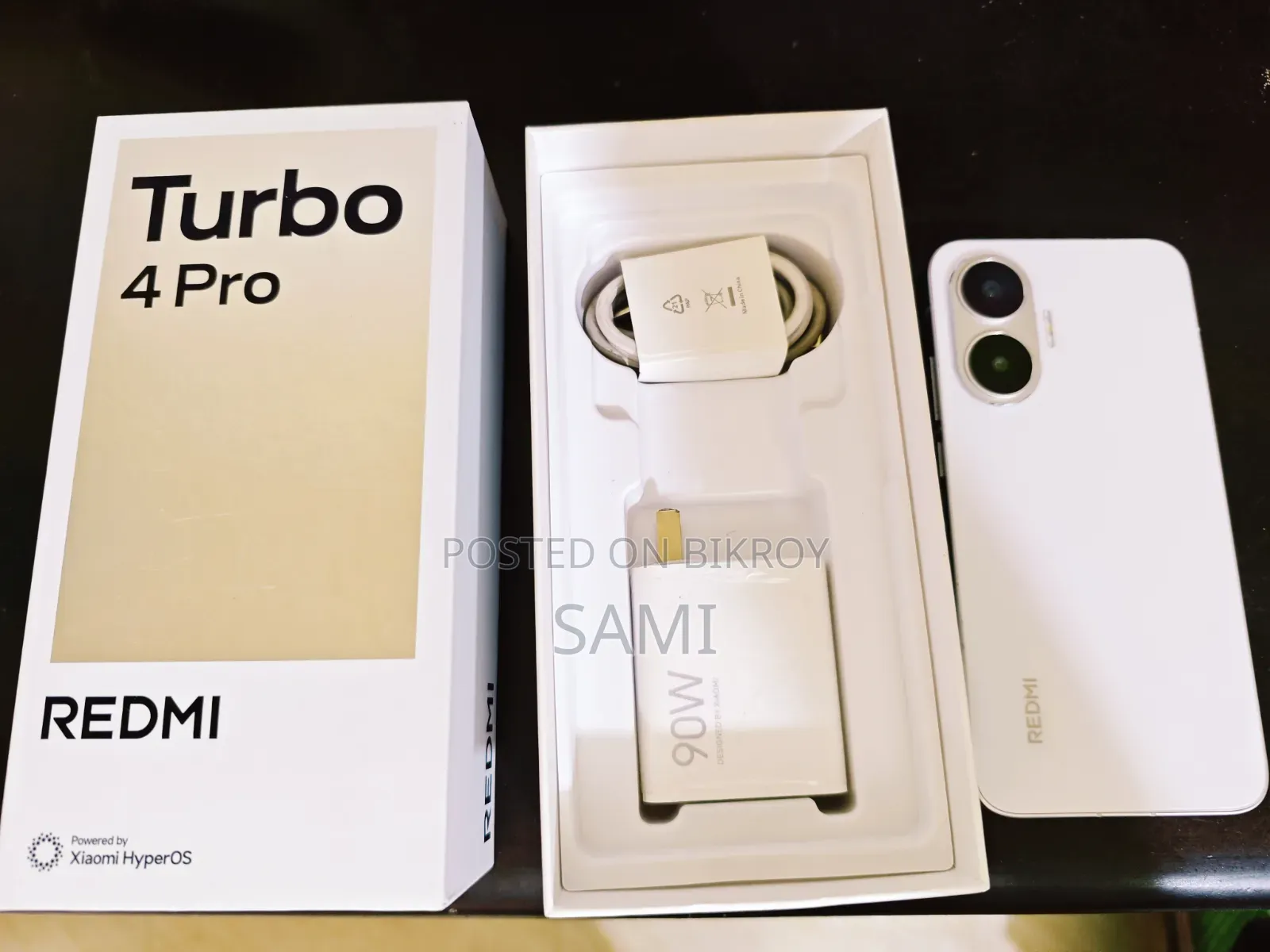 Xiaomi Redmi Turbo 4 Pro 256 GB White