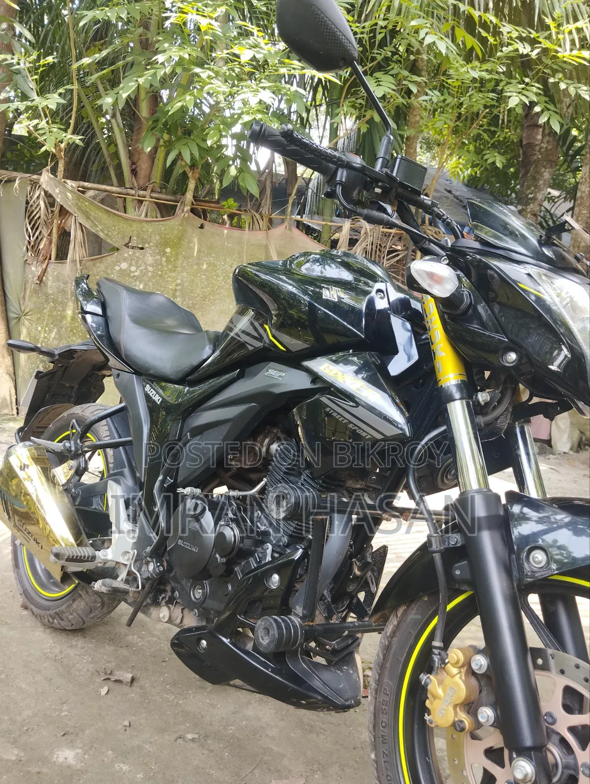 Suzuki Gixxer Monotone 2025 Black