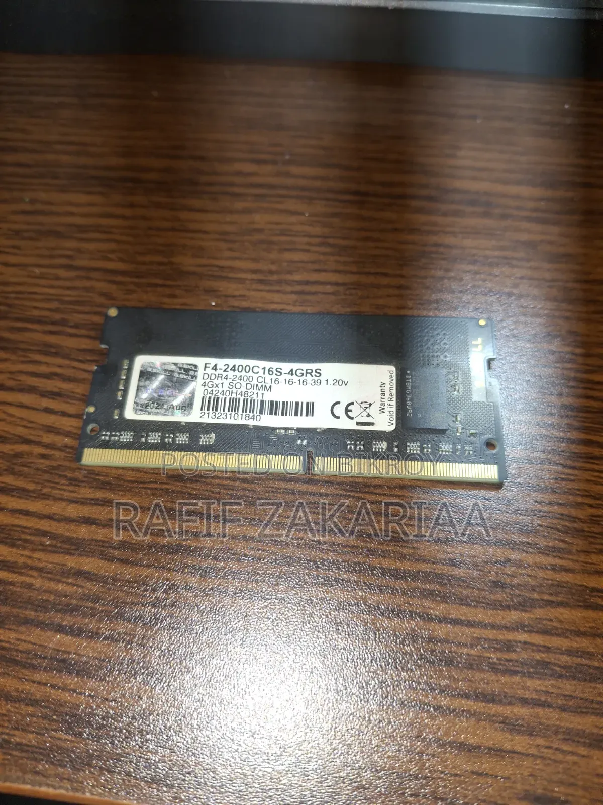 4GB DDR4 Laptop RAM