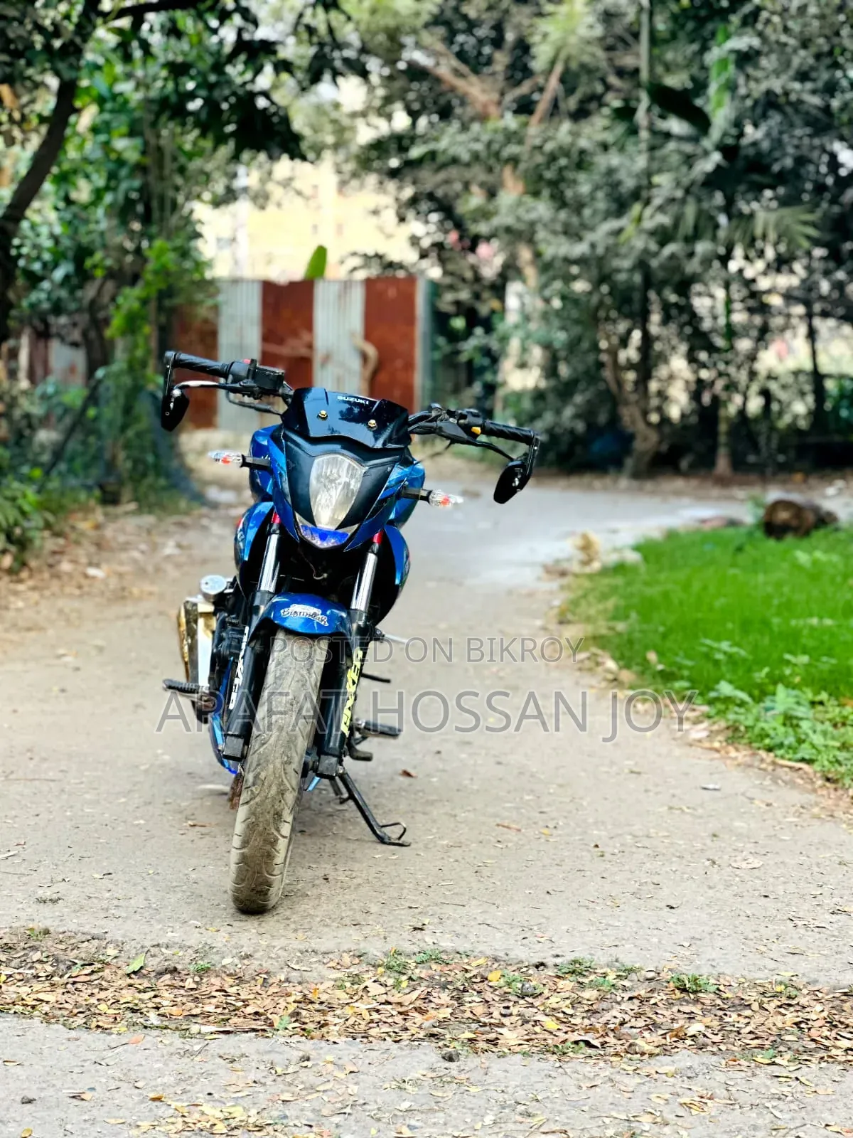 Suzuki Gixxer Monotone 2018 Blue