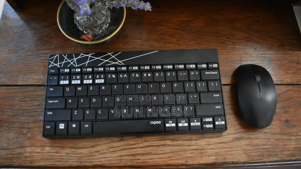 Rappo New Combo Wireless Mouse Keyboard New Condition
