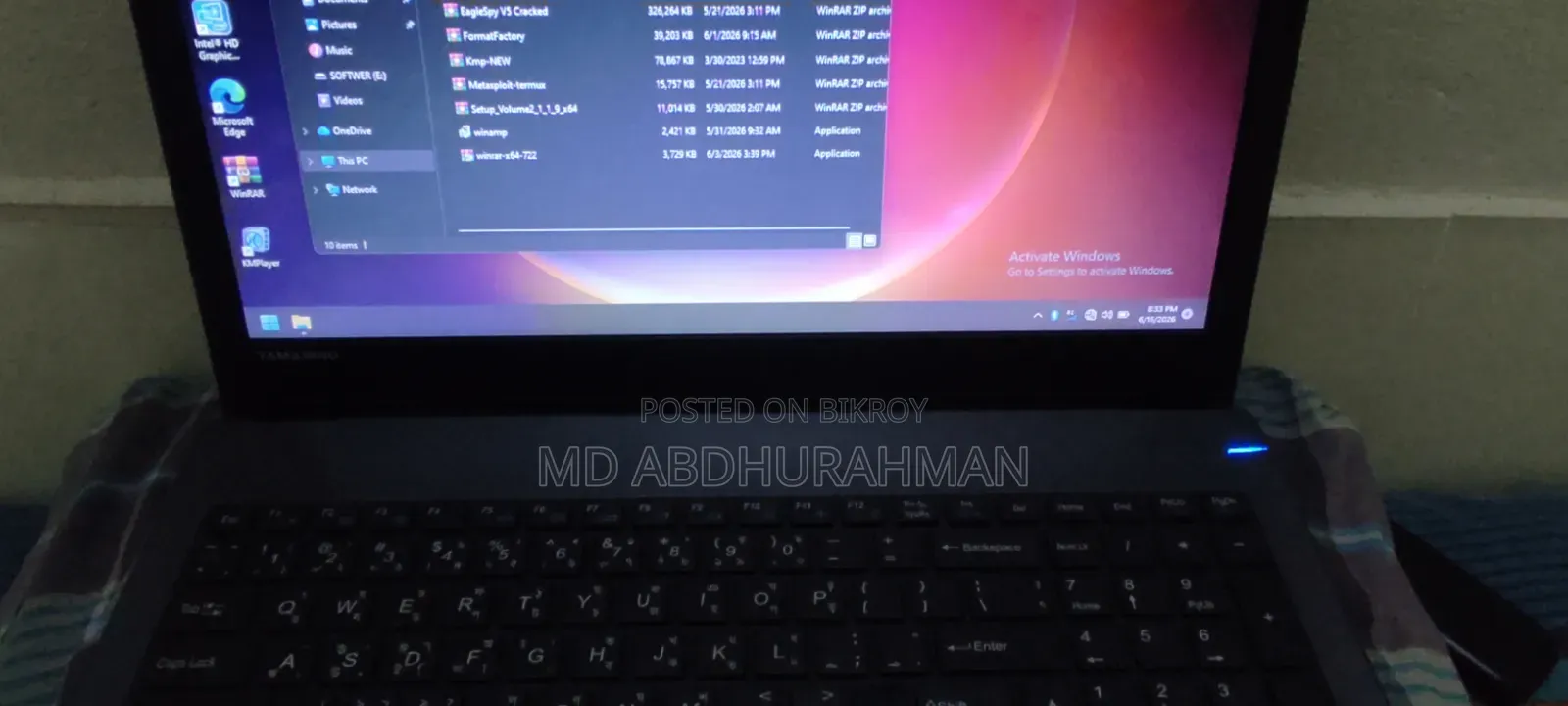Laptop Acer Aspire 3 4GB Intel Pentium HDD 500GB