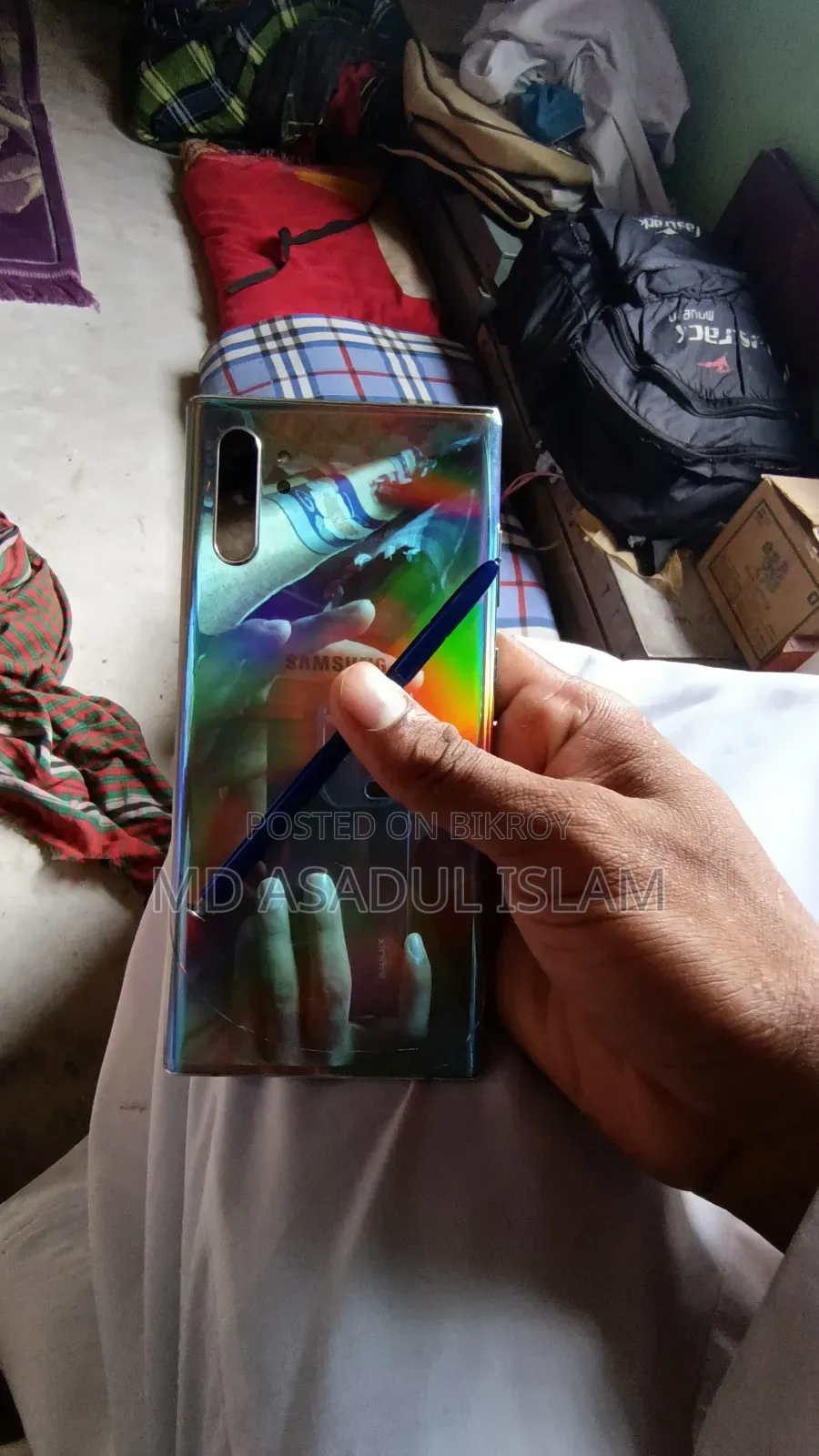 স্যামসাং গ্যালাক্সি নোট ১০ প্লাস ৫জি ২৫৬ জিবি