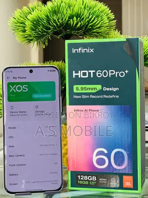 Infinix Hot 60 Pro+ 128 GB White
