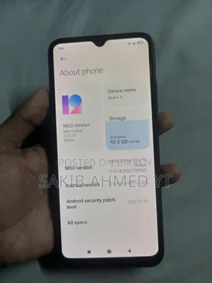 Xiaomi Redmi 9 128 GB Black